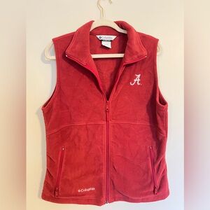 ALABAMA COLUMBIA vest. Zip up